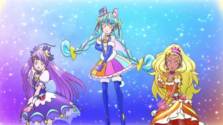 Star☆Twinkle 光之美少女 剧场版 向星之歌倾注思念 预告片1