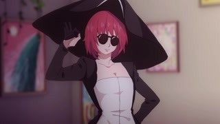 為宣傳而做出的打扮 表情逐漸扭曲