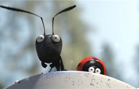 《昆虫总动员》前导 预告 黑红蚂蚁夺食大战