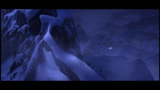 艾爾莎逃到雪山