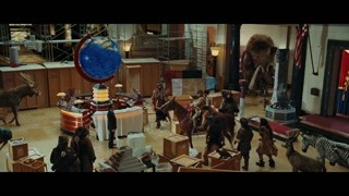 博物館展品們開始最后一次游覽