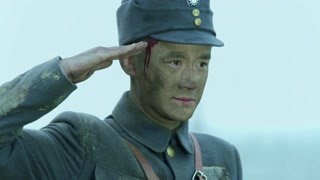 《喋血長江》全體將士鳴槍致哀 迎接朱旅長英魂視察陣地