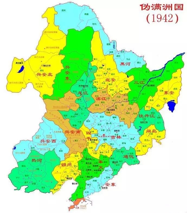 大东北究竟有几个省?其实一直在变!