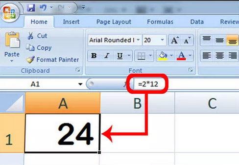 excel2007乘法如何計算