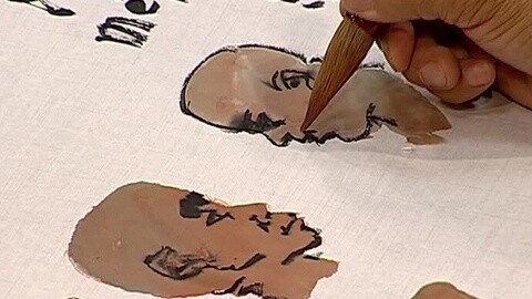 何谓没骨法
