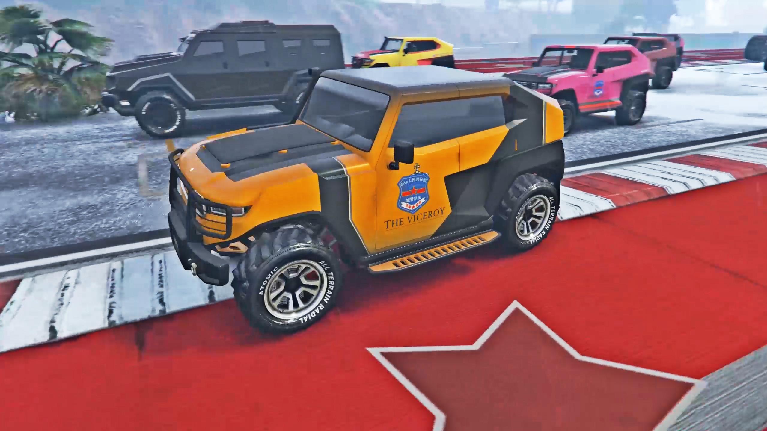 乐美解说 gta5新载具自由攀登者跑图测试 这小车越野能力是真的强