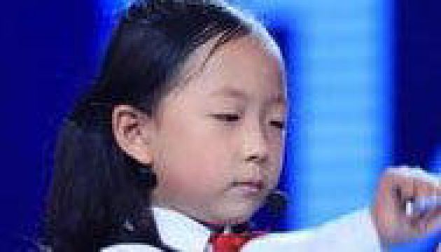 上海6岁女孩张冯喜模仿周立波