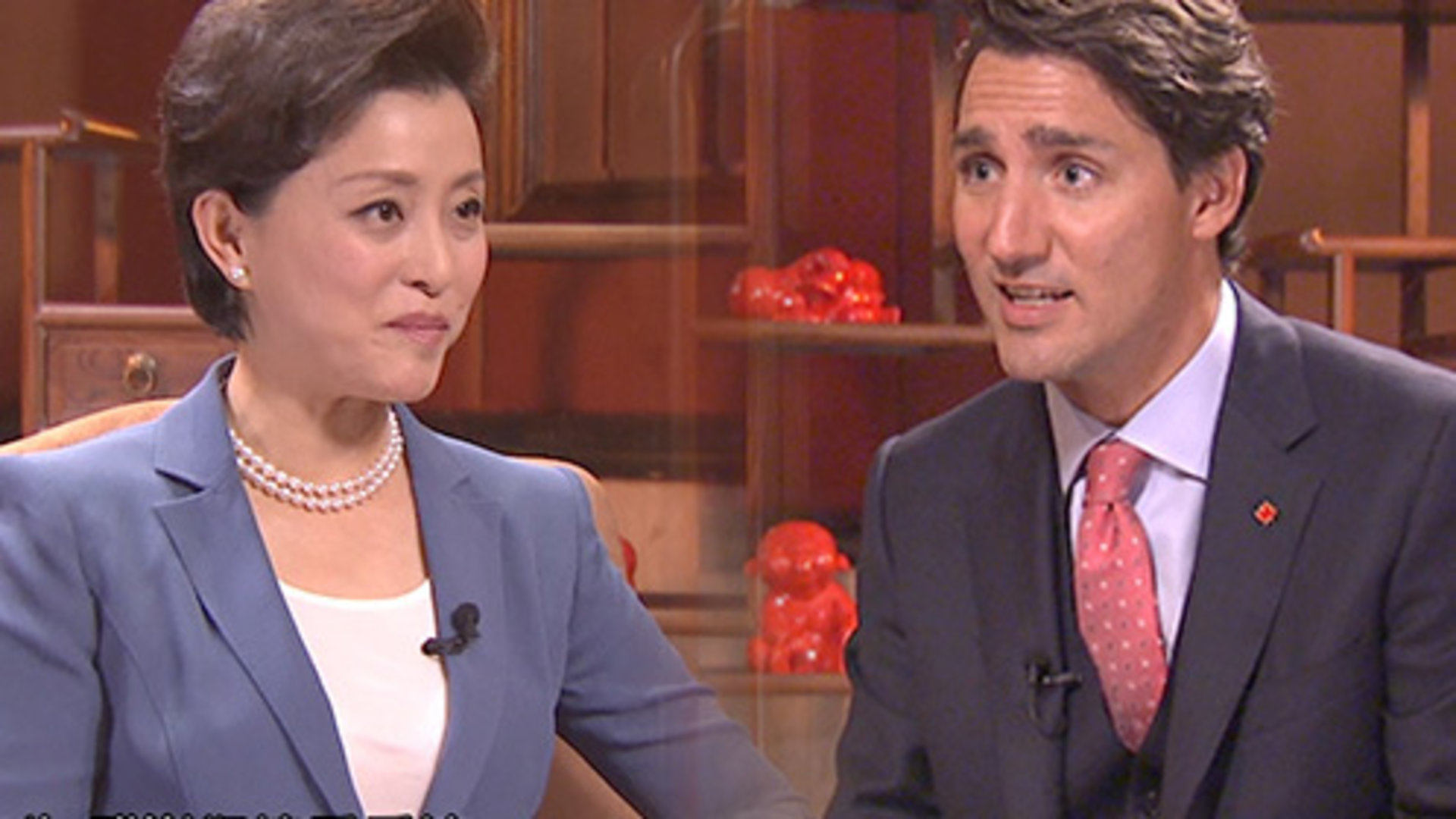 杨澜专访加拿大总统特鲁多