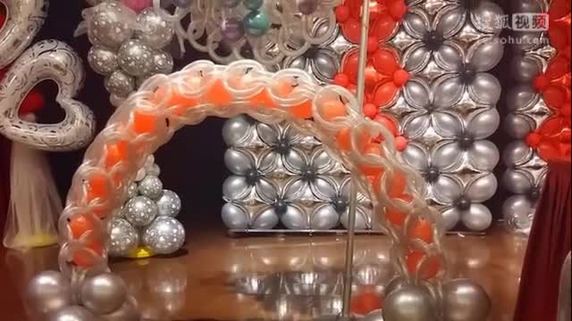 蕾丝裙子第二部分气球衣服气球裙子制作视频丽丽气球