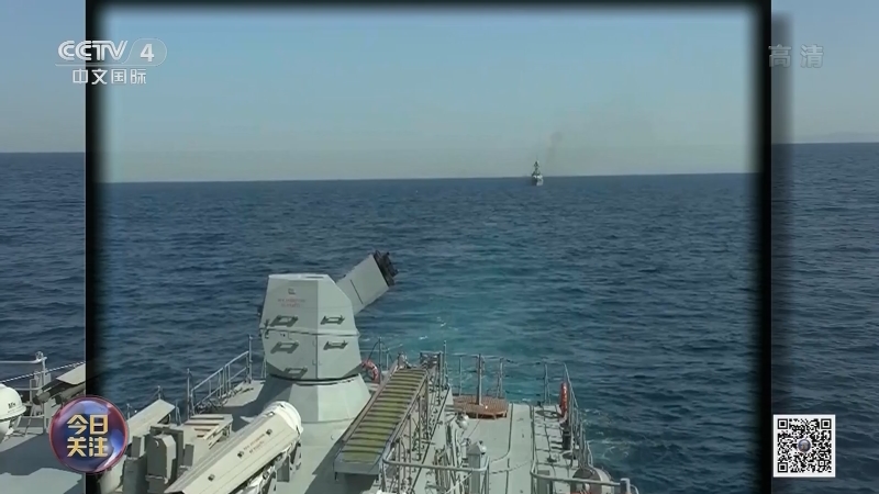 《今日关注》 20220124 航母战舰“对阵”地中海 美俄全面备战？