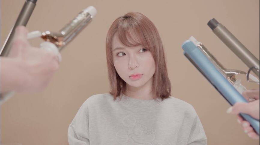 一个圆形直板夹的三种发型自白，3分钟变身大美人何必去理发店