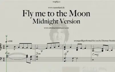 [图]爵士钢琴 Fly me to the Moon