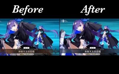 [图]【FGO】莉莉丝模型改动前后对比