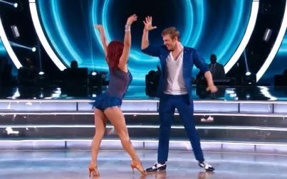 [图]超赞配合【Nick Carter Sharna Burgess】DWTS Cha Cha