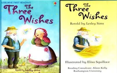 [图]搬运分级阅读 usborne first reading : the three wishes (Lesley Sims)