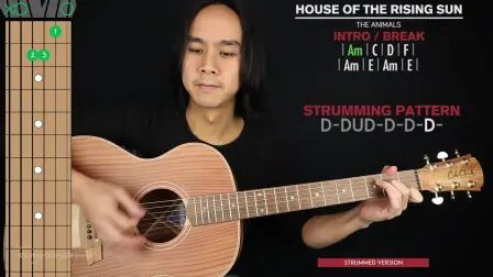 [图]House Of The Rising Sun Guitar Cover The Animals |Tabs + Chords|