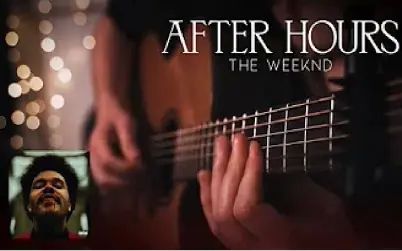 [图]After Hours吉他指弹【The Weeknd】 Dax Andreas cover