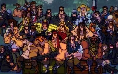 [图]Broforce all Bros All abilities and movie references