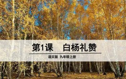 [图]【课件】《白杨礼赞-茅盾》部编人教版八年级语文上册YW08A-076