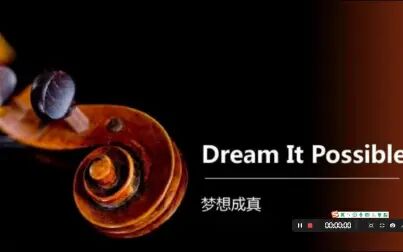 [图]听英文歌曲学英语--ppt版-dream it possible