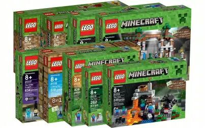 [图]乐高 LEGO 我的世界 MINECRAFT 全系列开箱速拼评测视频