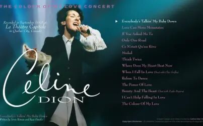 [图]专辑连听 -Celine Dion The Colour Of My Love Concert