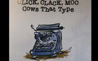 [图]绘本分享|Click ,clack, Moo cows that Type