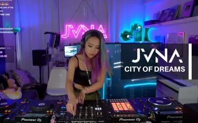 [图]华裔女DJ JVNA直播回放Ep:013 | City of Dreams Tour DJ Set