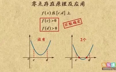 [图]高中数学必修1-零点存在原理及应用