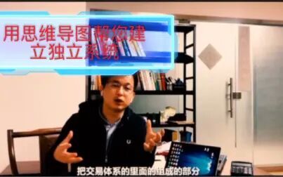 [图]为什么交易系统是交易的本源和前提--用思维导图帮您建立独立系统