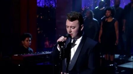 [图]【高清/超好听经典】Sam Smith - Stay With Me ( Live Letterman Show )