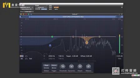 [图]Sonnox Oxford Dynamic EQ——牛津动态均衡插件详解第2集