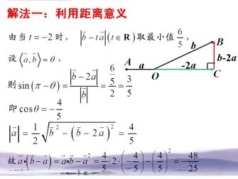 [图]更高更妙-高中数学讲解-8、一类向量“距离”问题