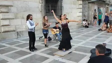 [图]舞出我人生2 格拉纳达Plaza Nueva 街头弗拉门戈舞