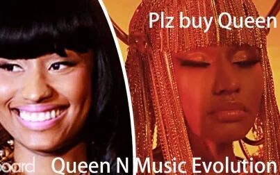 [图]Nicki Minaj Music Evolution 2004-2018