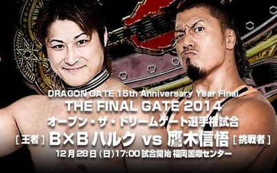 [图]Dragon Gate Final Gate 2014.12.28