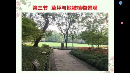 [图]园林植物造景 第四章 园林植物景观设计方法 第三节 草坪与地被植物景观