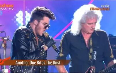 [图]【败者食尘】Queen + Adam Lambert - Another One Bites the Dust 2015