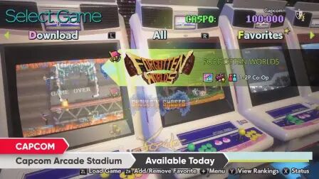 [图]Capcom Arcade Stadium | Nintendo Direct