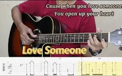 [图]LOVE SOMEONE吉他指弹 【Lukas Graham】 yunus guitarist