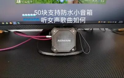 [图]小蓝牙音箱 人声乐器测试 风尘泪