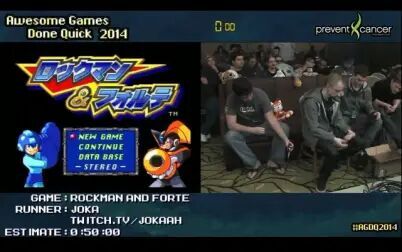 [图]【AGDQ】洛克人与佛鲁迪 速通(43分50秒)