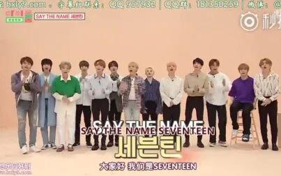 [图]SEVENTEEN idol room180717全场中字