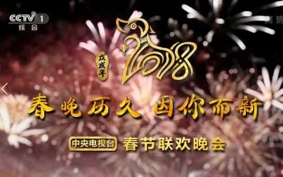 [图]2018年中央电视台春节联欢晚会宣传片