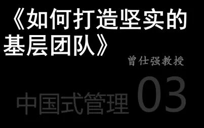 [图]中国式管理03《总裁魅力领导与激励》