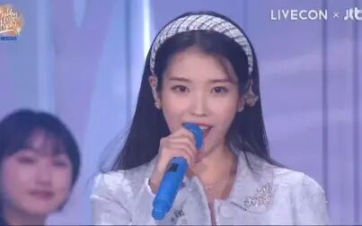 [图]IU《BLUEMING》超甜金唱片舞台