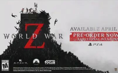 [图]僵尸世界大战 World War Z 故事合作模式 游戏宣传片