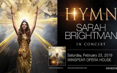 [图]蓝光 Hymn ★ Sarah Brightman 莎拉·布莱曼 in Concert 2019