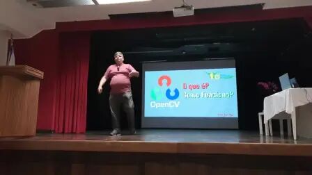 [图]Palestra sobre OpenCV com Nilton Rizzo - GnuGraf 2019