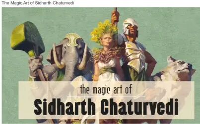 [图]【作品集】Sidharth Chaturvedi 绘画的魔力